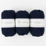 Ístex LÉTTLOPI 9420 - NAVY BLUE Wool Aran blue Yarn