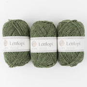 Ístex LÉTTLOPI 9421 - CELERY GREEN HEATHER Wool Aran green Yarn