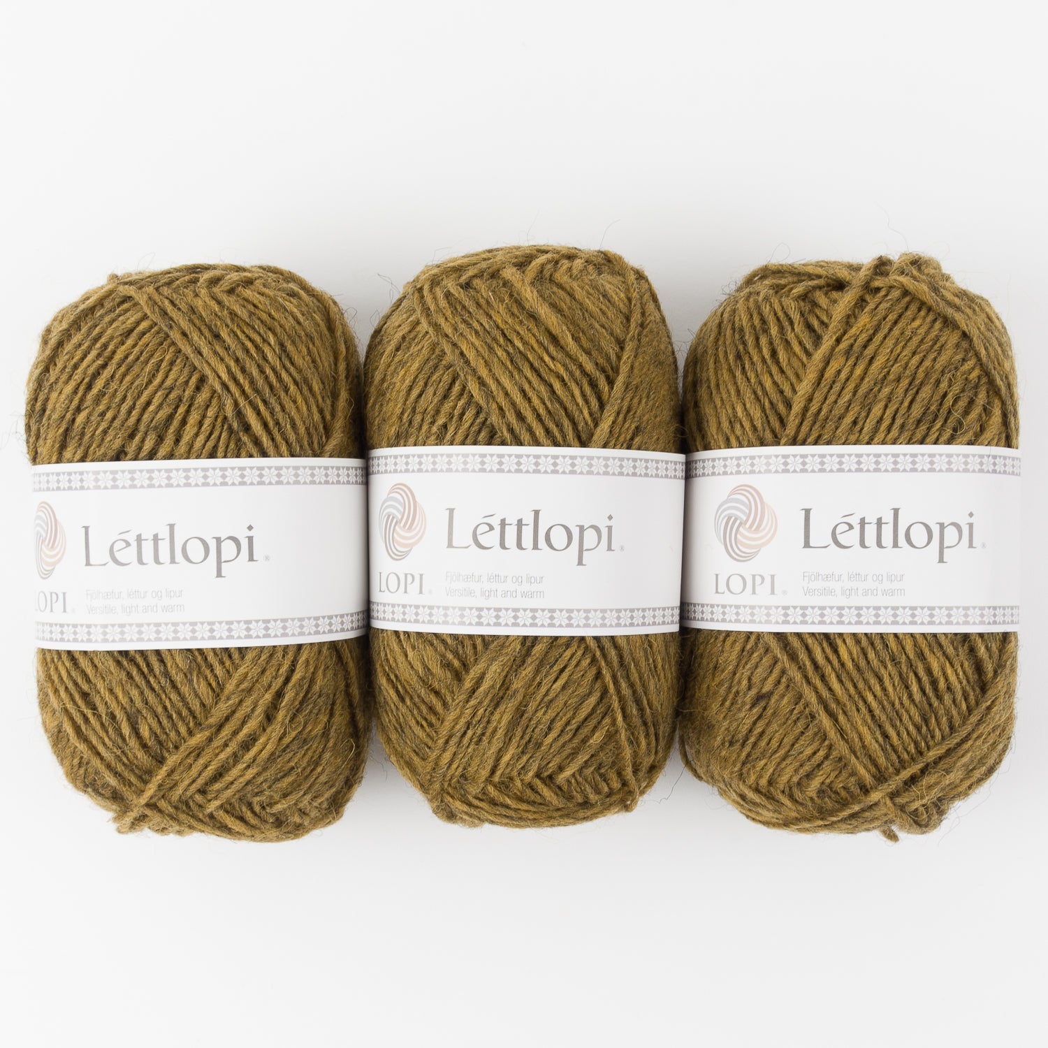 Ístex LÉTTLOPI 9426 - GOLDEN HEATHER Wool Aran brown Yarn