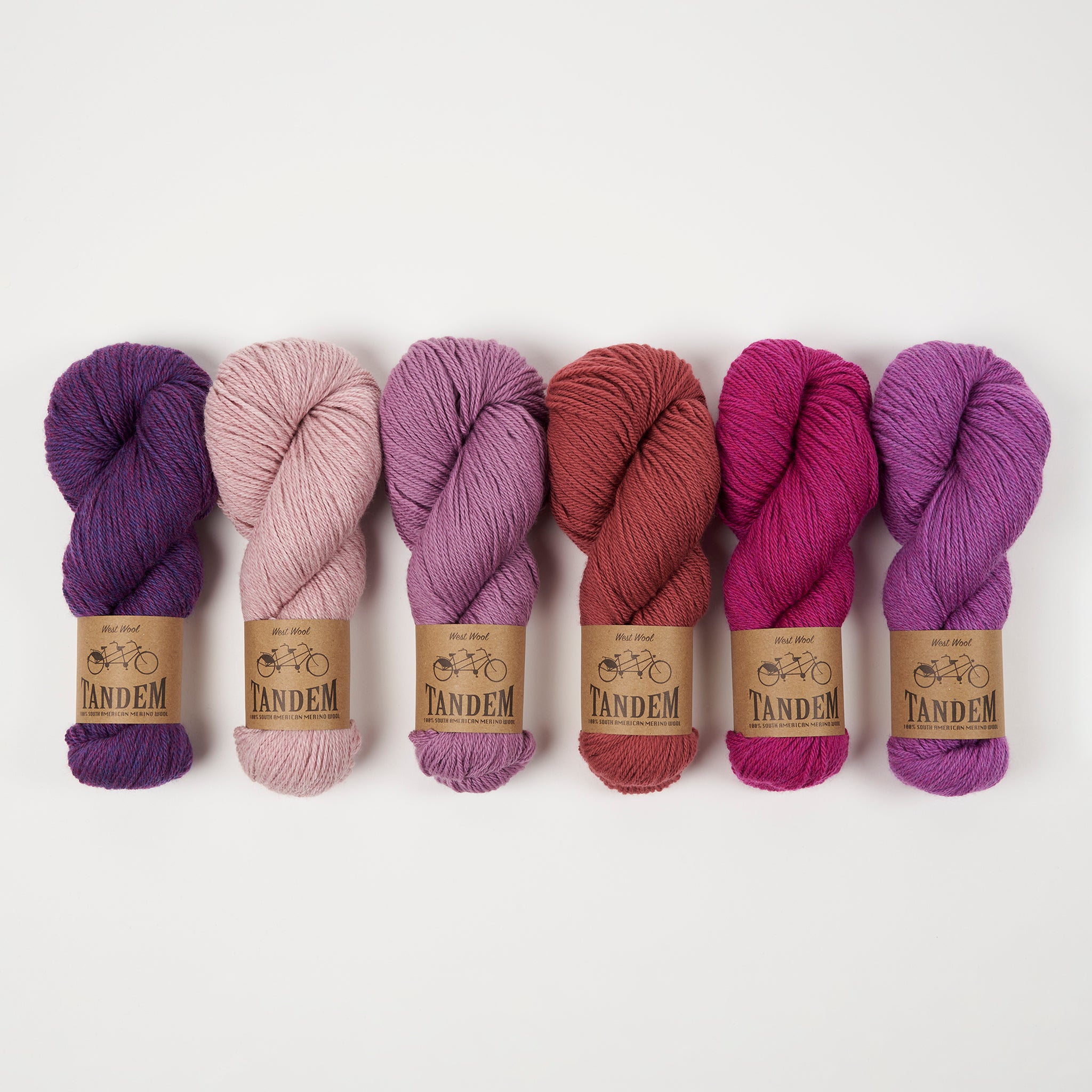 West Wool LINDU PEYSA - MAGIC LAVENDER Merino wool DK purple Westknits Kits