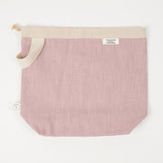 KNITS by Cindy Ekman LINEN PROJECT BAG - LILAC purple Project Bags