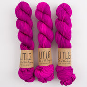 Life in The Long Grass LITLG DK TWIST - LUSH Merino wool DK pink Yarn