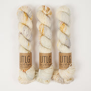 Life in The Long Grass LITLG DK TWIST - WOLF Merino wool DK white Yarn
