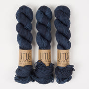 Life in The Long Grass LITLG DK TWIST - DEEP DREAM Merino wool DK blue Yarn