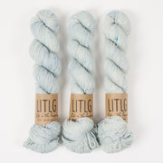 Life in The Long Grass LITLG DK TWIST - FLURRY Merino wool DK blue Yarn