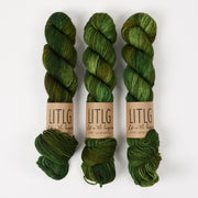 Life in The Long Grass LITLG DK TWIST - HILLSIDE Merino wool DK green Yarn