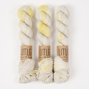 Life in The Long Grass LITLG DK TWIST - SILVER BIRCH Merino wool DK white Yarn