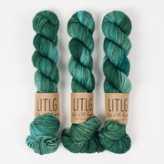 Life in The Long Grass LITLG DK TWIST - SPRUCE Merino wool DK green Yarn