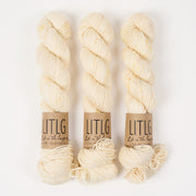 Life in The Long Grass LITLG DK TWIST - TWINKLE Merino wool DK cream beige Yarn