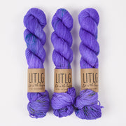 Life in The Long Grass LITLG DK TWIST - VOLTAGE Merino wool DK purple Yarn