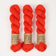 Life in The Long Grass LITLG DK TWIST - IGNITE Merino wool DK red Yarn