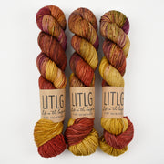 Life in The Long Grass LITLG DK TWIST - PODZOLIC Merino wool DK brown Yarn