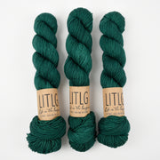Life in The Long Grass LITLG DK TWIST - WOLF GREEN Merino wool DK green Yarn