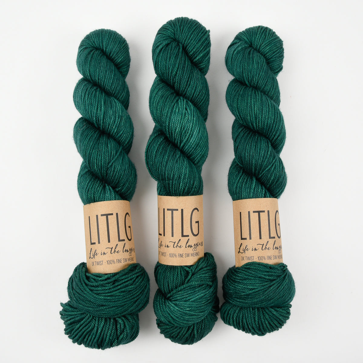 LITLG DK TWIST - WOLF GREEN