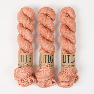 HIGH TWIST SOCK - DUSTY ORANGE