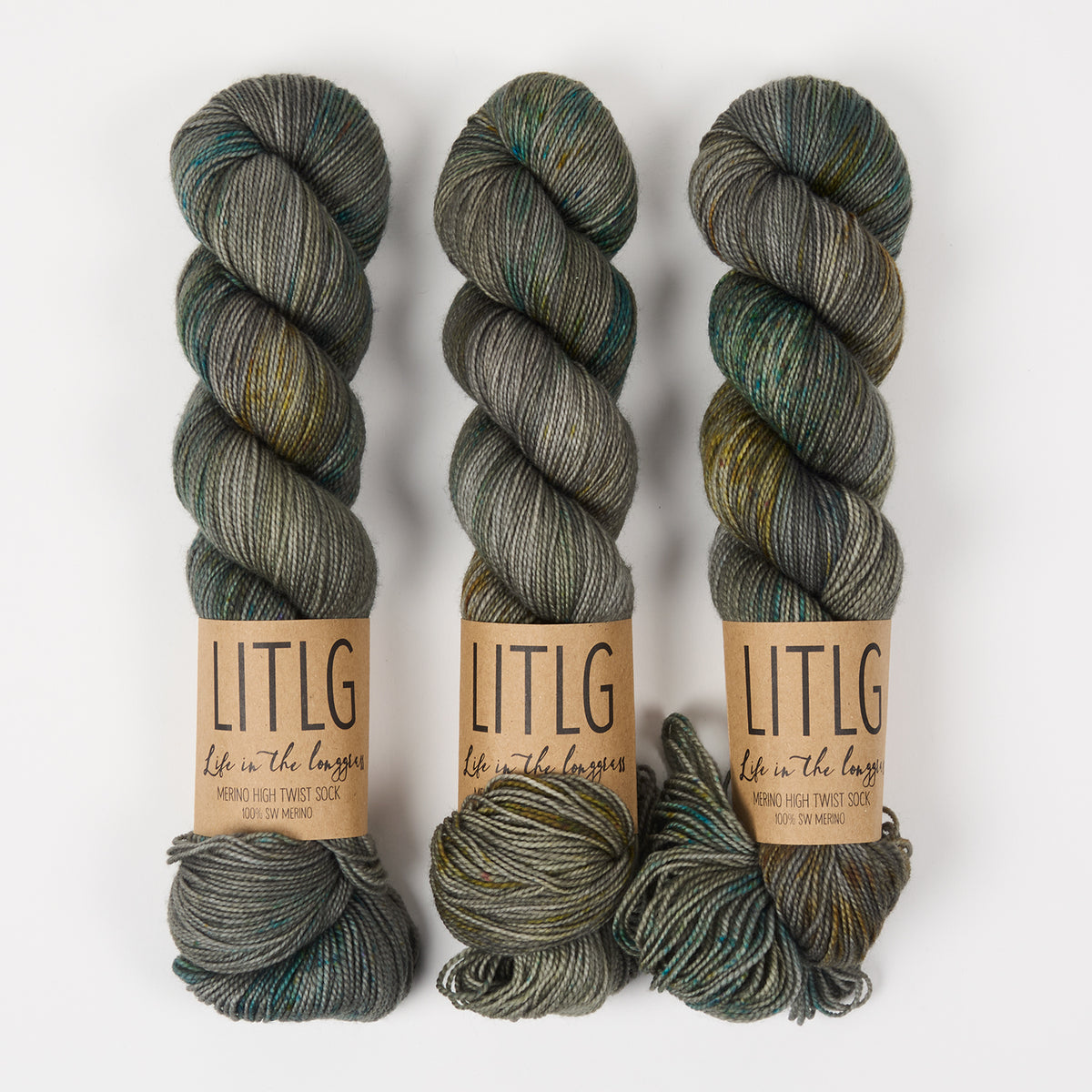 HIGH TWIST SOCK - SPACE ASH
