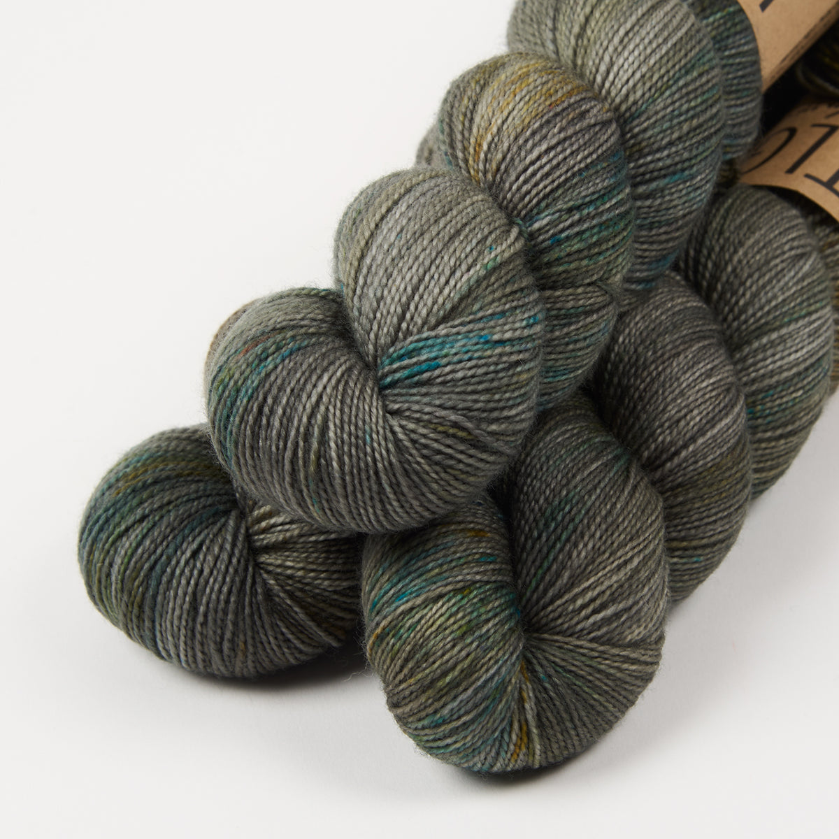 HIGH TWIST SOCK - SPACE ASH