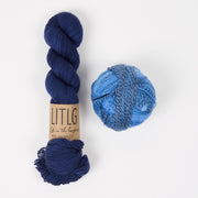 Life in The Long Grass INDIGO MOUNTAIN Merino wool Wool Nylon Mixed Weight Quick Kits