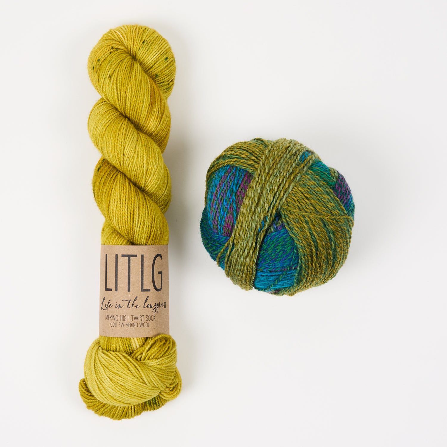 Life in The Long Grass MYTHICAL WATERS Merino wool Wool Nylon Mixed Weight Quick Kits
