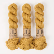 Life in The Long Grass LITLG MERINO ARAN - CHAI Merino wool Aran yellow Yarn
