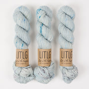 Life in The Long Grass LITLG MERINO ARAN - FLURRY Merino wool Aran blue Yarn