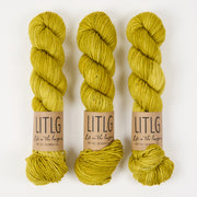 Life in The Long Grass LITLG MERINO ARAN - MYTHICAL Merino wool Aran green Yarn