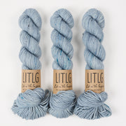 Life in The Long Grass LITLG MERINO ARAN - THAW Merino wool Aran blue Yarn