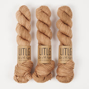 Life in The Long Grass LITLG MERINO ARAN - CAMEL Merino wool Aran brown Yarn