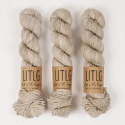 Life in The Long Grass LITLG MERINO ARAN - CLOTH Merino wool Aran grey Yarn
