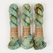 Life in The Long Grass LITLG MERINO ARAN - CONNEMARA MARBLE Merino wool Aran green Yarn