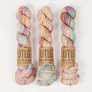 Life in The Long Grass LITLG MERINO ARAN - CORAL REEF Merino wool Aran multicolour Yarn