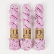 Life in The Long Grass LITLG MERINO ARAN - DAMASK Merino wool Aran pink Yarn