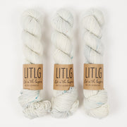Life in The Long Grass LITLG MERINO ARAN - HOARFROST Merino wool Aran white Yarn