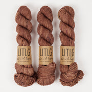 Life in The Long Grass LITLG MERINO ARAN - LOAM Merino wool Aran brown Yarn