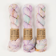 Life in The Long Grass LITLG MERINO ARAN - ROSEHIP Merino wool Aran multicolour Yarn
