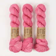 Life in The Long Grass LITLG MERINO ARAN - SECRET Merino wool Aran pink Yarn