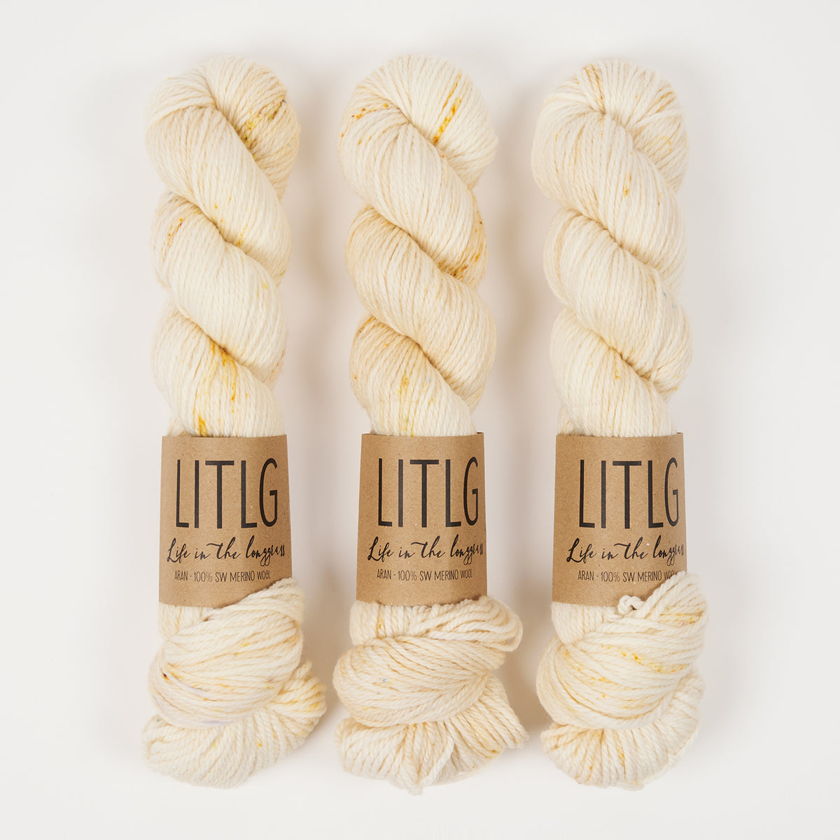Life in The Long Grass LITLG MERINO ARAN - TWINKLE Merino wool Aran Yarn