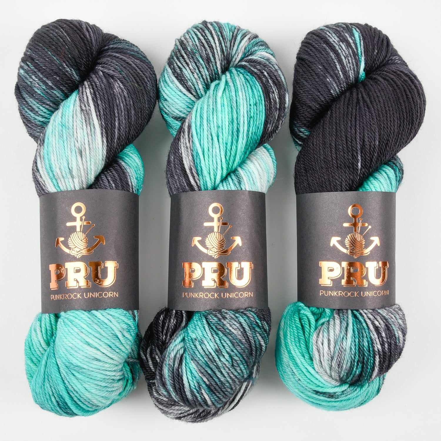 Punk Rock Unicorn SOUL DK - LOKI Merino wool Nylon DK Sock multicolour Yarn