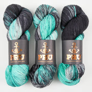 Punk Rock Unicorn SOUL DK - LOKI Merino wool Nylon DK Sock multicolour Yarn