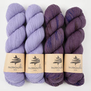 Mominoki Yarn LOVELY LAVENDER Merino wool Polyamide Fingering Quick Kits