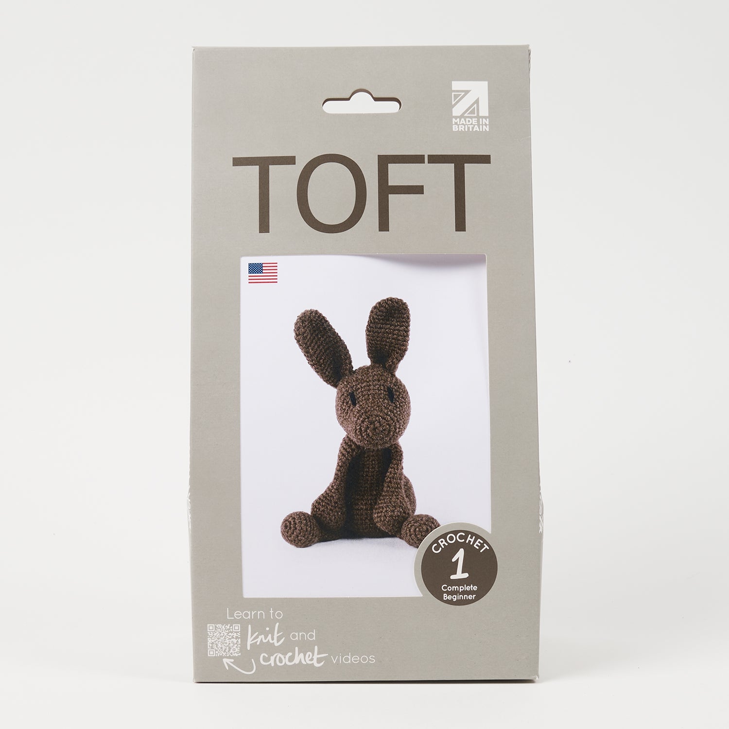 Toft LUCY THE HARE - MUSHROOM Crochet Kit