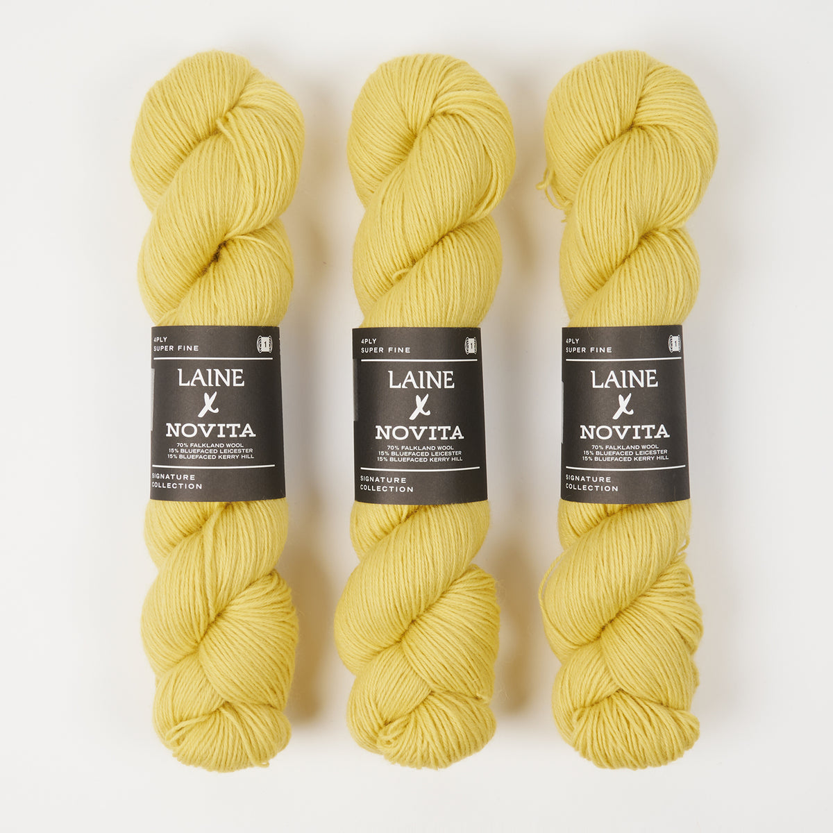 LAINE X NOVITA 4PLY - AMALFI LEMON