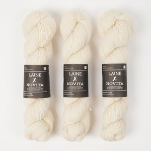 LAINE X NOVITA 4PLY - CLOUDY COTTON