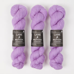 LAINE X NOVITA 4PLY - LILAC BLOOM