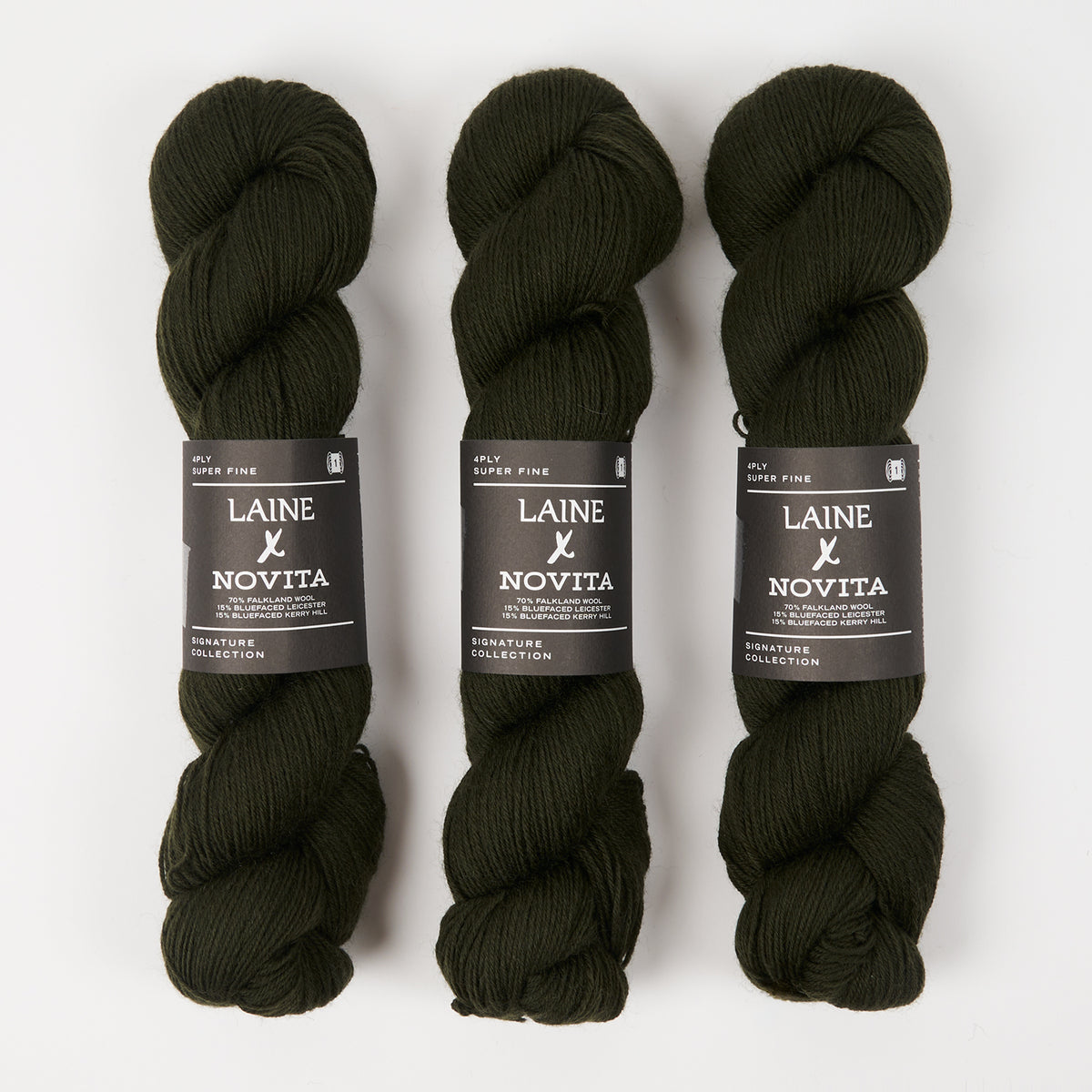 LAINE X NOVITA 4PLY - PINE FOREST