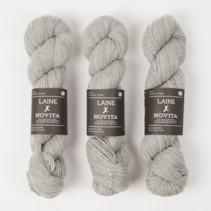 LAINE X NOVITA 4PLY - TENDER FOG