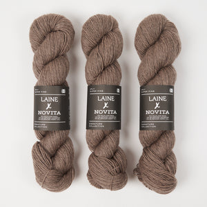 LAINE X NOVITA 4PLY - WEATHERED DRIFTWOOD