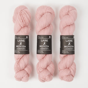 LAINE X NOVITA 4PLY - WHISPERING PETAL