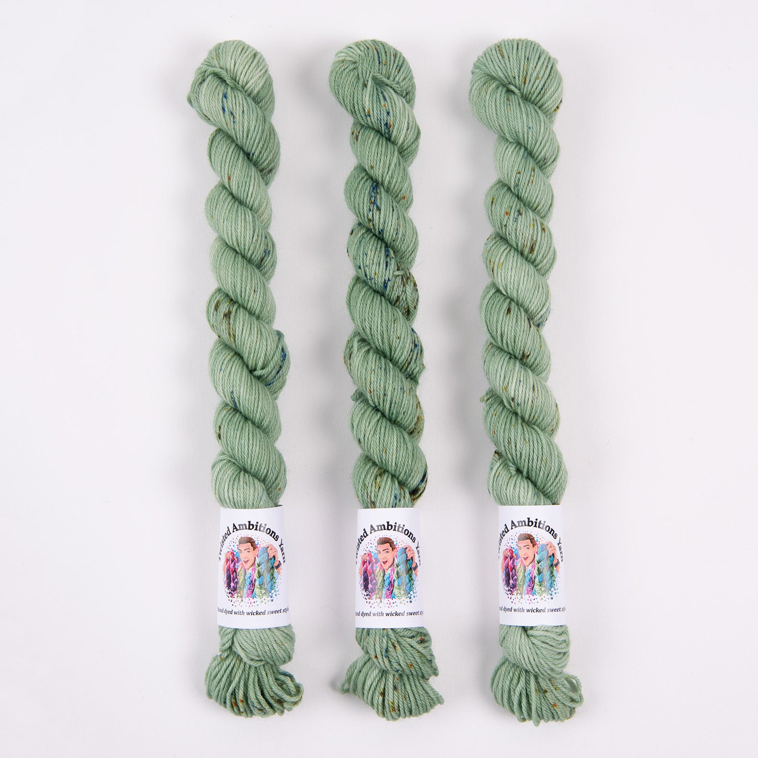 Twisted Ambitions SWEET SOCK MINI - LANDSCAPE green Yarn
