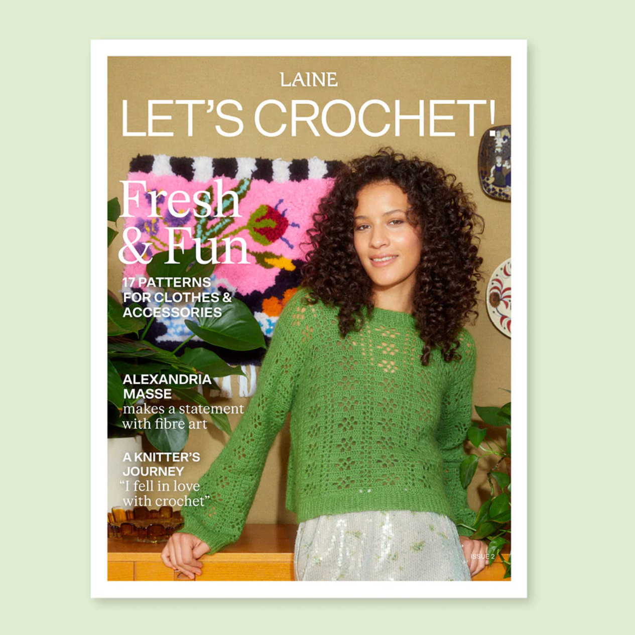 Laine LAINE LET'S CROCHET! ISSUE 2 Books